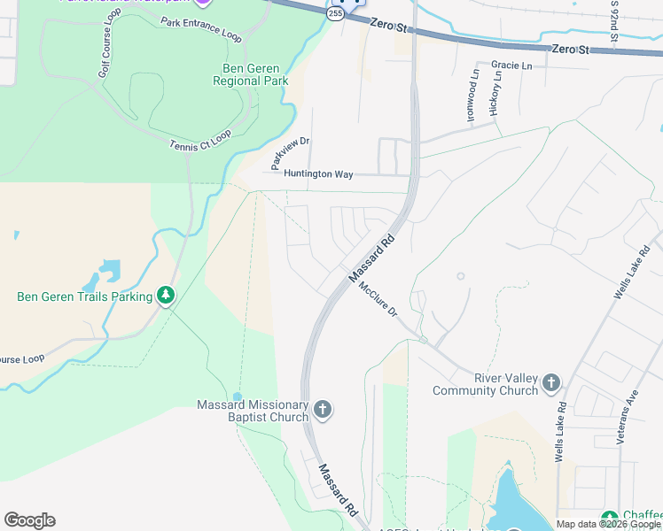 map of restaurants, bars, coffee shops, grocery stores, and more near 7209 Forest Canyon Drive in Fort Smith