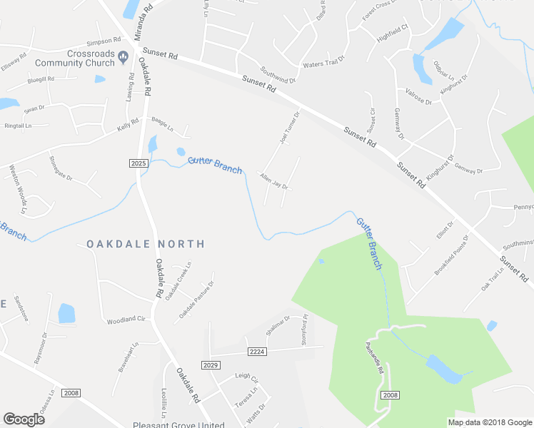 map of restaurants, bars, coffee shops, grocery stores, and more near 3406 Ann Franklin Court in Charlotte