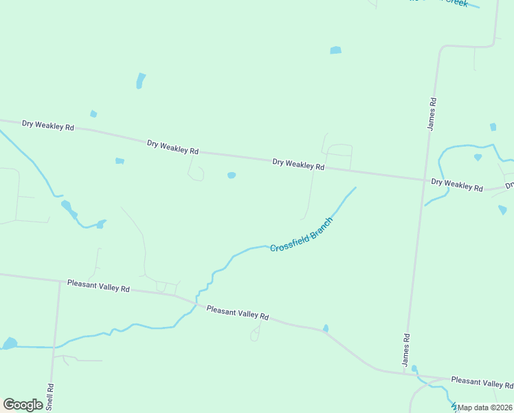 map of restaurants, bars, coffee shops, grocery stores, and more near 175 Dry Weakley Road in Ethridge