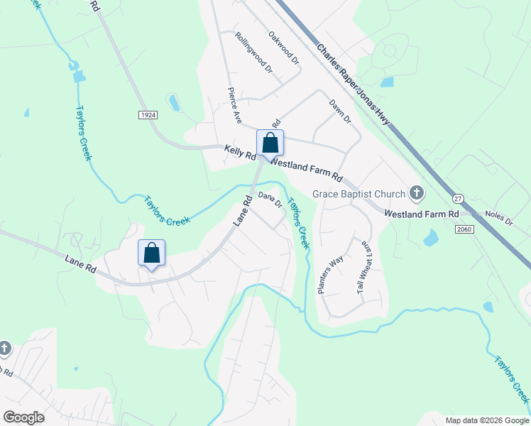 map of restaurants, bars, coffee shops, grocery stores, and more near 105 Christopher Avenue in Mount Holly