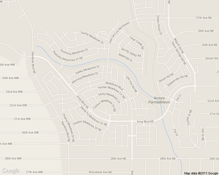 map of restaurants, bars, coffee shops, grocery stores, and more near 3479 Hunter Meadows Circle Northeast in Rio Rancho