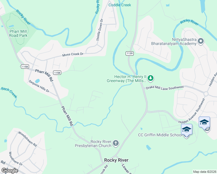 map of restaurants, bars, coffee shops, grocery stores, and more near 7515 Paul Linker Road in Harrisburg