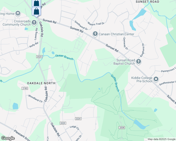 map of restaurants, bars, coffee shops, grocery stores, and more near 6248 Sid Crane Drive in Charlotte
