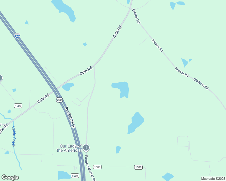 map of restaurants, bars, coffee shops, grocery stores, and more near in Candor