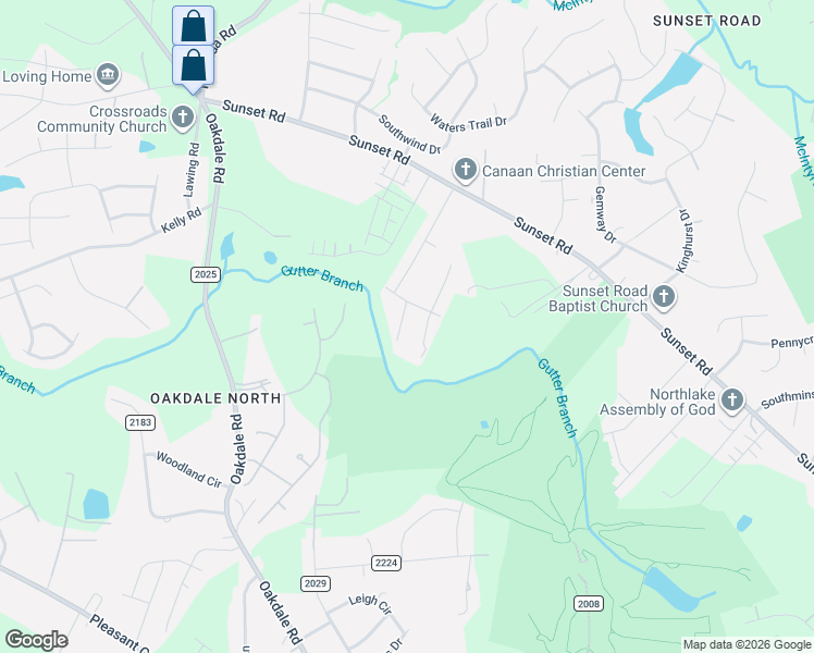 map of restaurants, bars, coffee shops, grocery stores, and more near in Charlotte