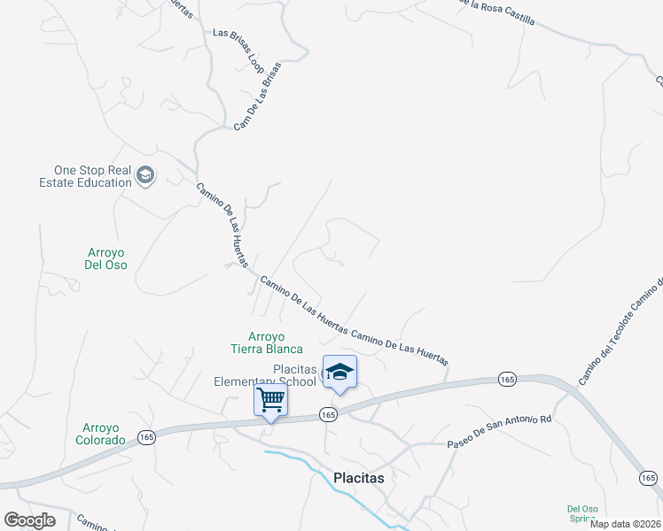 map of restaurants, bars, coffee shops, grocery stores, and more near 3 El Rincon in Placitas