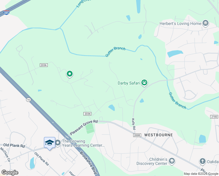 map of restaurants, bars, coffee shops, grocery stores, and more near 9466 Hutchinson Lane in Charlotte