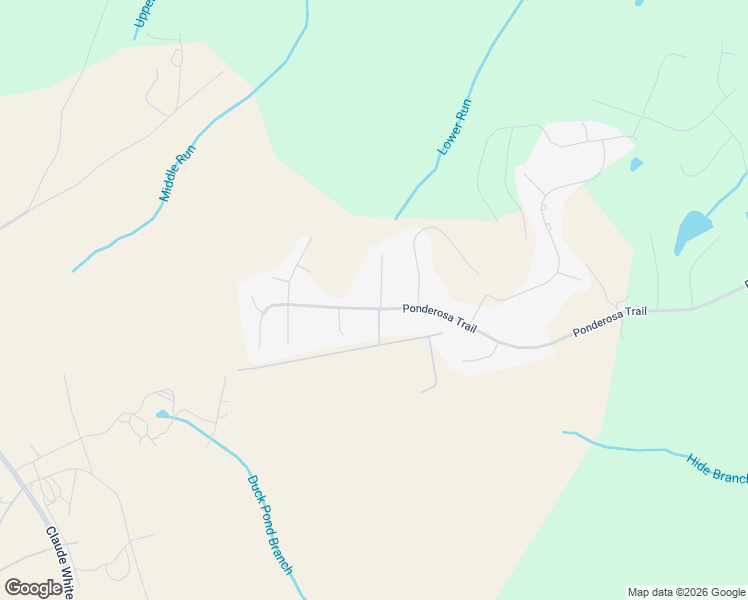 map of restaurants, bars, coffee shops, grocery stores, and more near 1458 Ponderosa Trail in Cameron