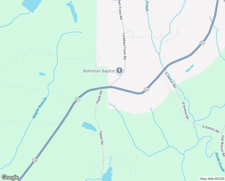 map of restaurants, bars, coffee shops, grocery stores, and more near 4894 Tennessee 56 in Tracy City