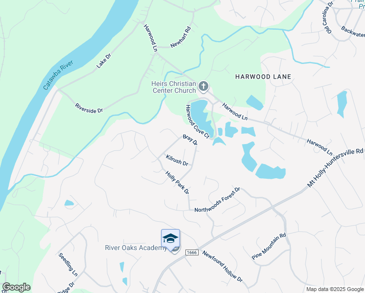 map of restaurants, bars, coffee shops, grocery stores, and more near 1708 Larne Circle in Charlotte