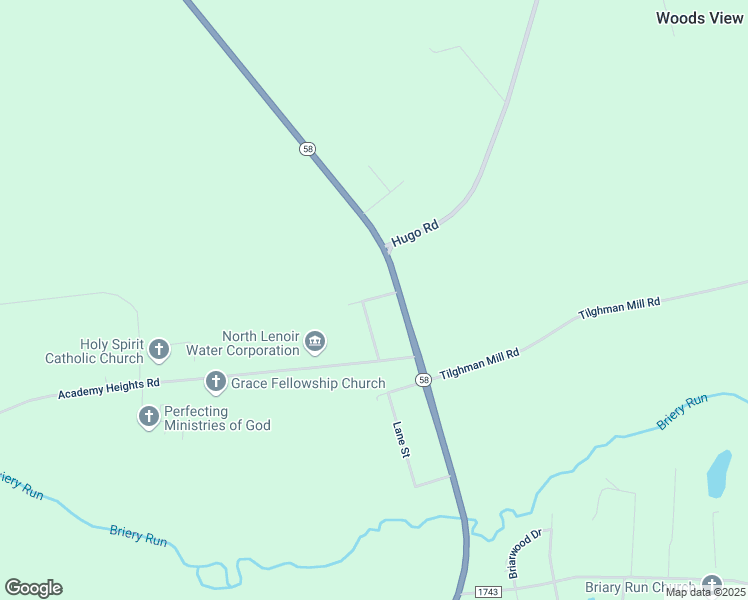 map of restaurants, bars, coffee shops, grocery stores, and more near 2101 Joe Temple Road in Kinston