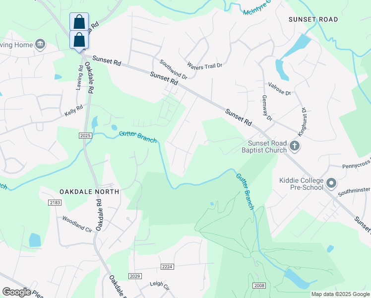 map of restaurants, bars, coffee shops, grocery stores, and more near in Charlotte