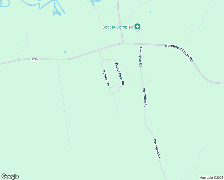 map of restaurants, bars, coffee shops, grocery stores, and more near 14 Smoothstem Avenue in Bunnlevel