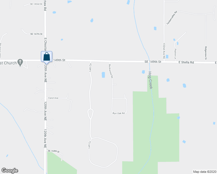 map of restaurants, bars, coffee shops, grocery stores, and more near 8108 Buckwood Road in Norman