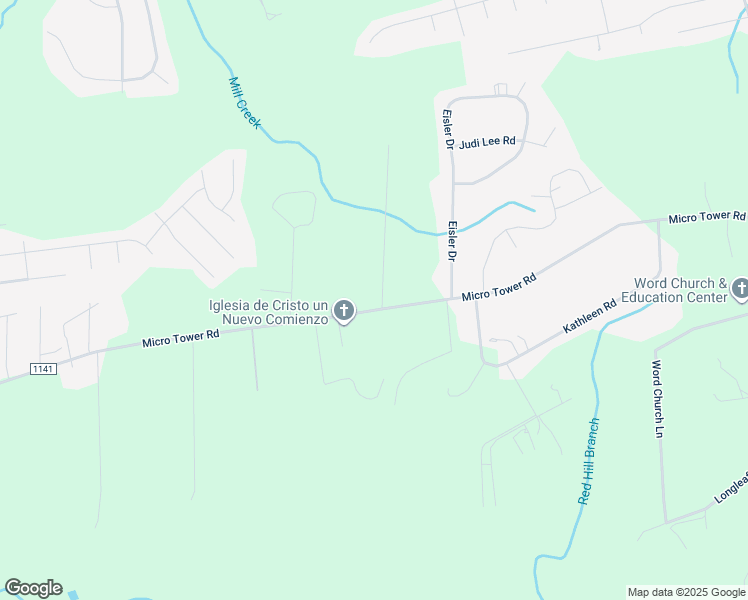 map of restaurants, bars, coffee shops, grocery stores, and more near 1002 Micro Tower Road in Lillington
