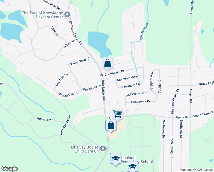 map of restaurants, bars, coffee shops, grocery stores, and more near 94 Wedgewood Court in Sanford