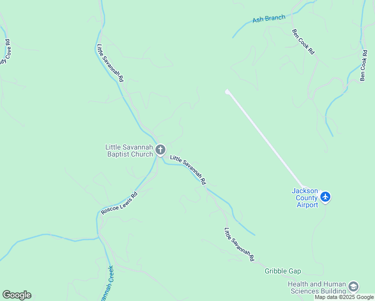 map of restaurants, bars, coffee shops, grocery stores, and more near 2527 Little Savannah Road in Sylva