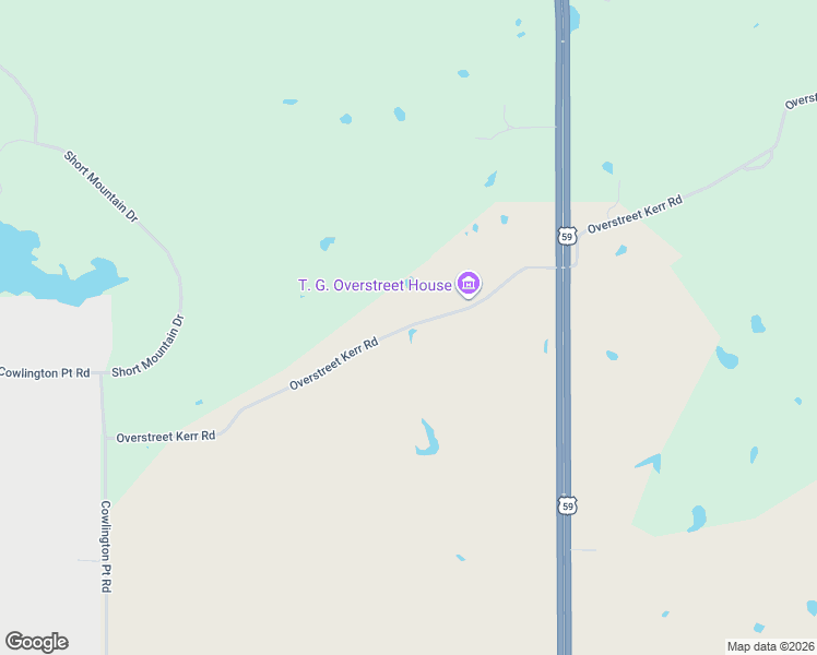 map of restaurants, bars, coffee shops, grocery stores, and more near in Cowlington