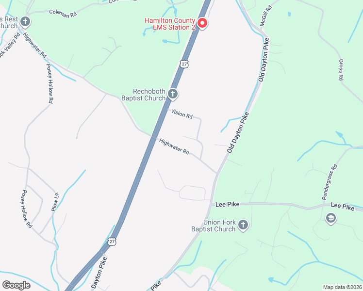 map of restaurants, bars, coffee shops, grocery stores, and more near 197 Highwater Road in Soddy-Daisy