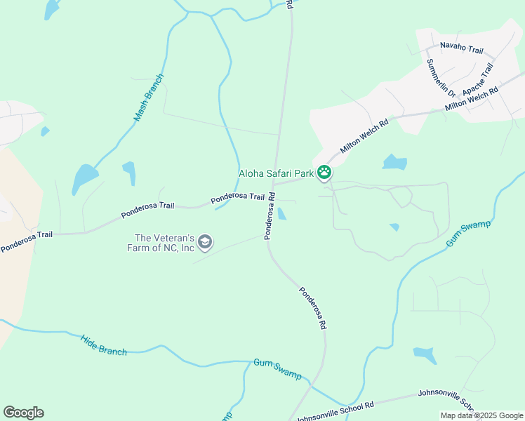 map of restaurants, bars, coffee shops, grocery stores, and more near 2615 Ponderosa Road in Cameron