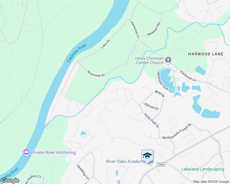 map of restaurants, bars, coffee shops, grocery stores, and more near in Charlotte