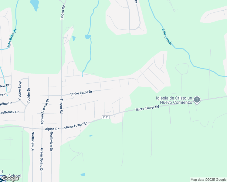 map of restaurants, bars, coffee shops, grocery stores, and more near 402 Strike Eagle Drive in Broadway