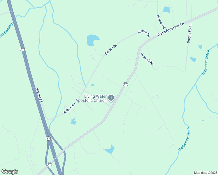 map of restaurants, bars, coffee shops, grocery stores, and more near 1-151 Rental Lane in Sanford