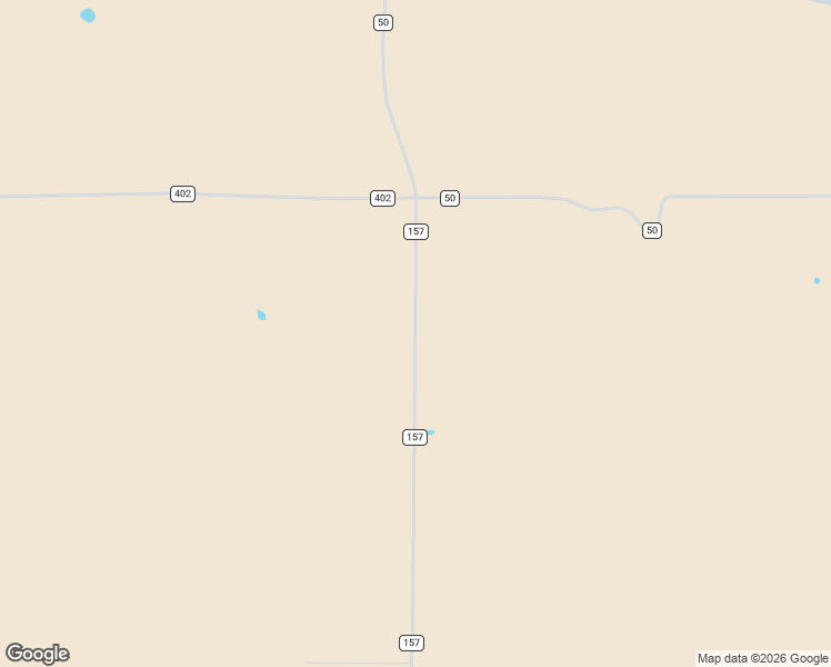 map of restaurants, bars, coffee shops, grocery stores, and more near County Road 157 in Fort Wingate