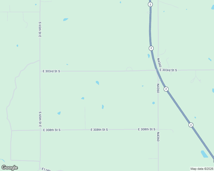 map of restaurants, bars, coffee shops, grocery stores, and more near East County Road 1170 in Porum