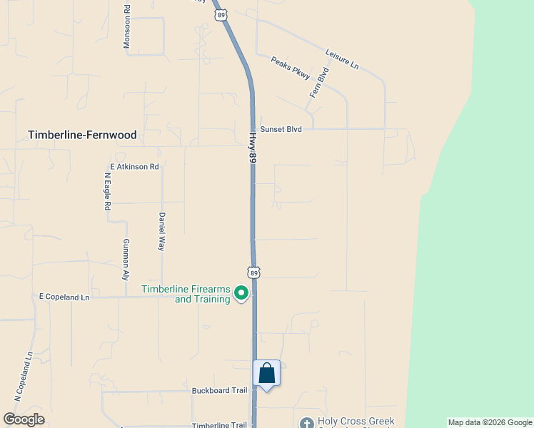 map of restaurants, bars, coffee shops, grocery stores, and more near 6040 E Robles Rd in Flagstaff