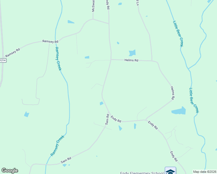 map of restaurants, bars, coffee shops, grocery stores, and more near 24376 Endy Road in Albemarle