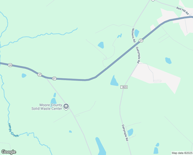 map of restaurants, bars, coffee shops, grocery stores, and more near 3343 North Carolina 27 in Cameron