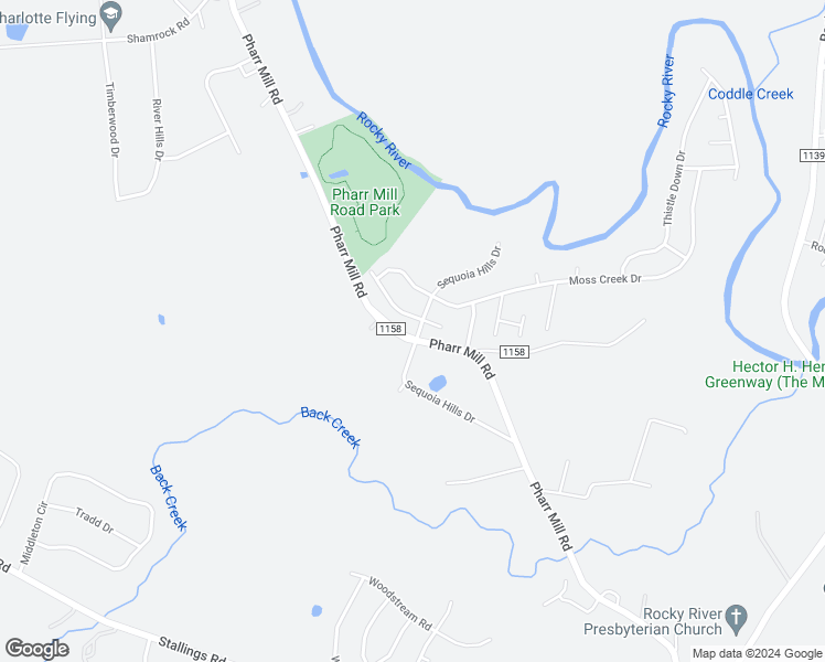 map of restaurants, bars, coffee shops, grocery stores, and more near 6915 Sequoia Hills Drive in Harrisburg