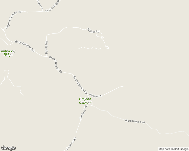 map of restaurants, bars, coffee shops, grocery stores, and more near 11701 Back Canyon Road in Kern County