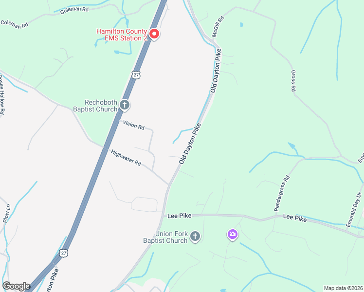map of restaurants, bars, coffee shops, grocery stores, and more near 12711 Old Dayton Pike in Soddy-Daisy