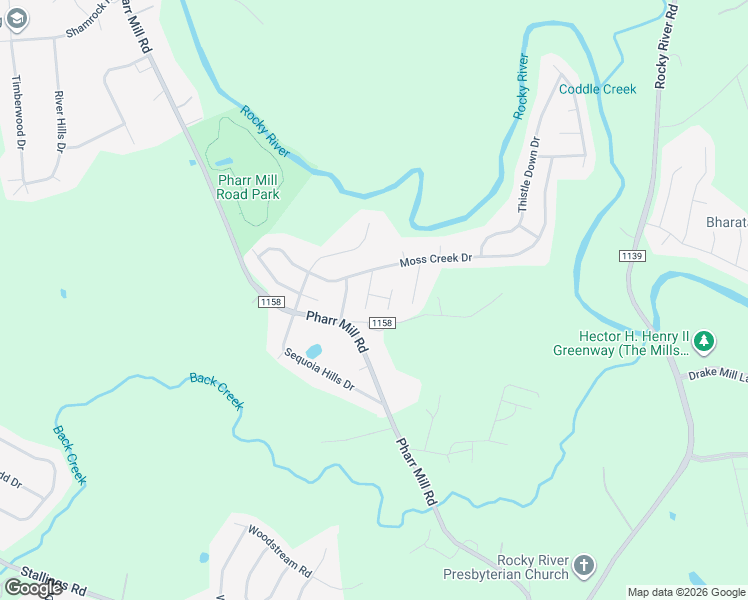 map of restaurants, bars, coffee shops, grocery stores, and more near 7127 Furlow Lane in Harrisburg