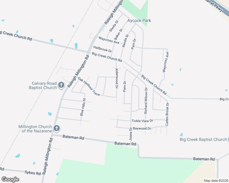 map of restaurants, bars, coffee shops, grocery stores, and more near 4814 Oak Harbour Trace in Millington