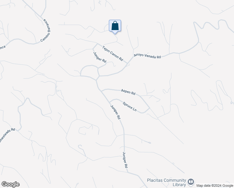 map of restaurants, bars, coffee shops, grocery stores, and more near 10 Aspen Road in Placitas