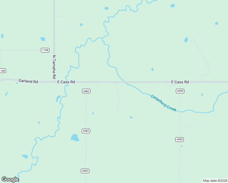 map of restaurants, bars, coffee shops, grocery stores, and more near 20453 East Cass Road in Stigler