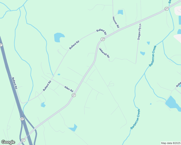 map of restaurants, bars, coffee shops, grocery stores, and more near 107 Chason Terrace in Sanford