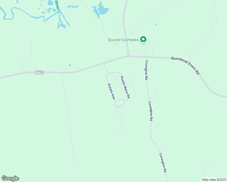 map of restaurants, bars, coffee shops, grocery stores, and more near 137 Kotata Avenue in Bunnlevel