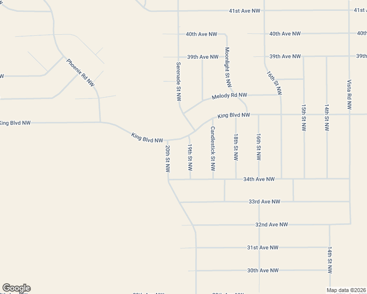 map of restaurants, bars, coffee shops, grocery stores, and more near 19th Street Northwest in Rio Rancho