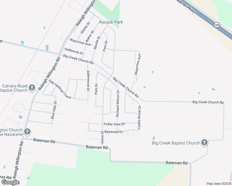 map of restaurants, bars, coffee shops, grocery stores, and more near 7021 Richard Wilson Drive in Millington