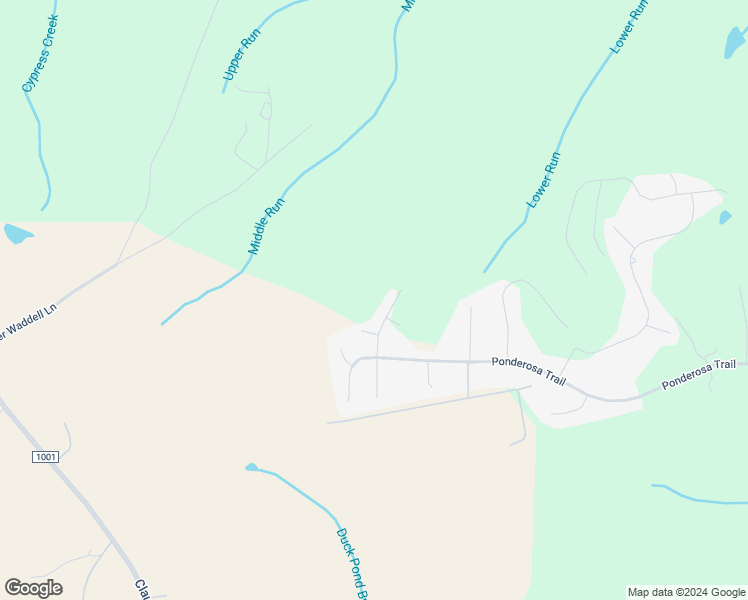 map of restaurants, bars, coffee shops, grocery stores, and more near 123 Wildwood Way in Cameron