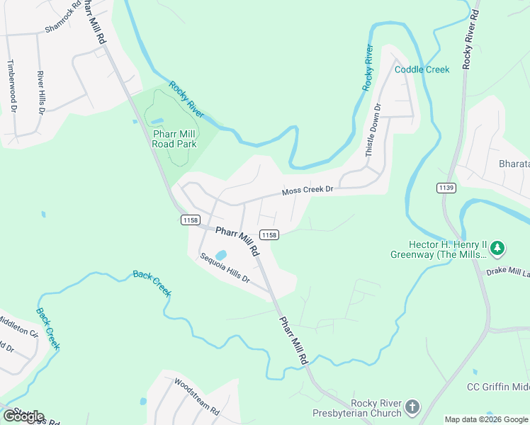 map of restaurants, bars, coffee shops, grocery stores, and more near 7127 Furlow Lane in Harrisburg
