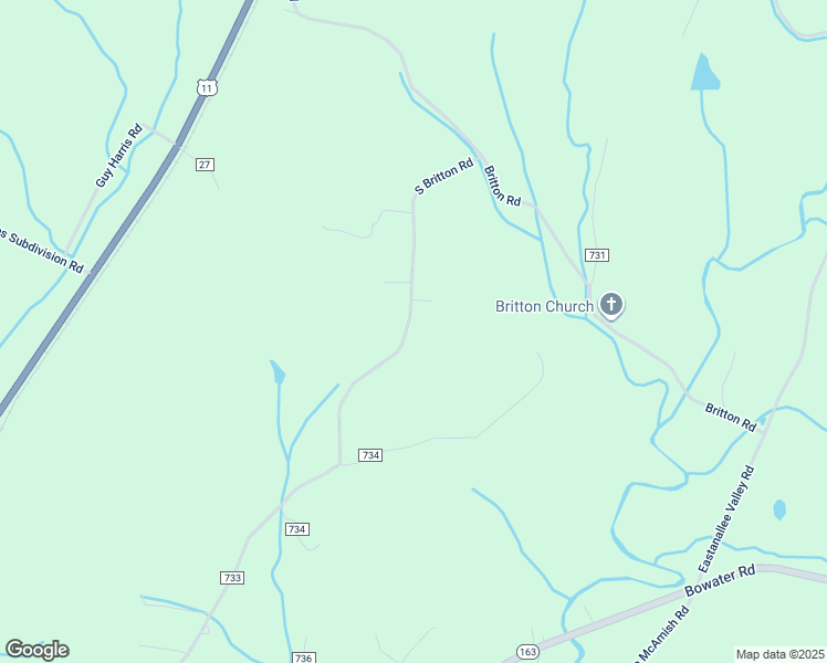 map of restaurants, bars, coffee shops, grocery stores, and more near 181 S Britton Rd in Calhoun