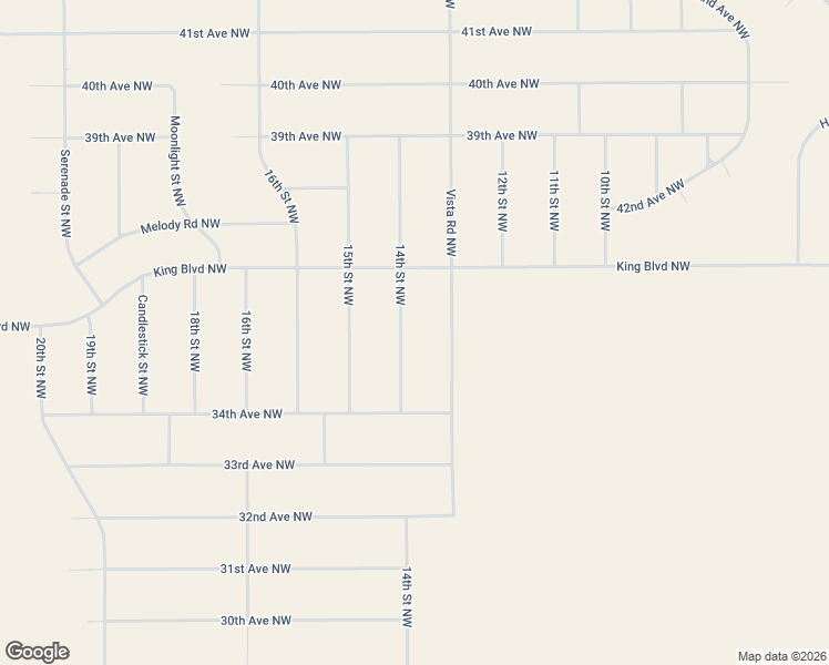 map of restaurants, bars, coffee shops, grocery stores, and more near 14th Street Northwest in Rio Rancho