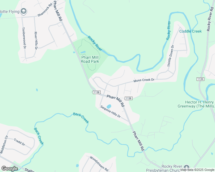 map of restaurants, bars, coffee shops, grocery stores, and more near 1965 Moss Creek Drive in Harrisburg