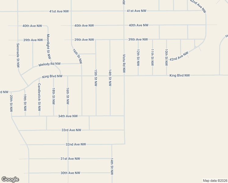 map of restaurants, bars, coffee shops, grocery stores, and more near 14th Street Northwest in Rio Rancho