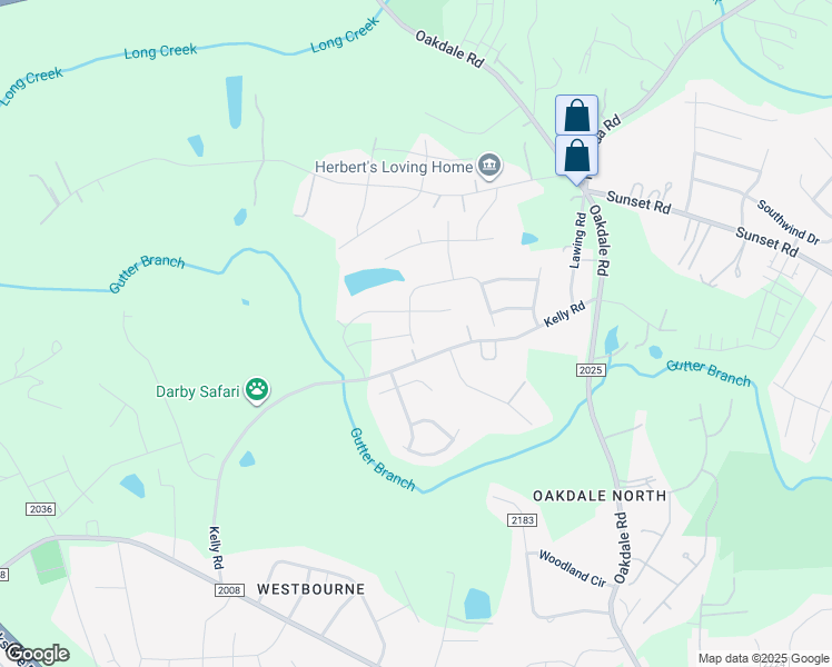 map of restaurants, bars, coffee shops, grocery stores, and more near 3229 Kelly Road in Charlotte